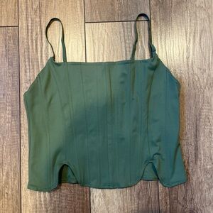 ReoRia Forest Green Camisole Top